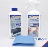Lithofin Care Kit voor Blauwe Hardsteen - Onderhoudsset voor Hardsteen - Beschermen en Schoonmaken