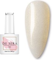 De Sera Gellak - Metallic Witte Gel Nagellak - Wit - 10ML - 053 Rise & Shine