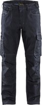 Blaklader Service werkbroek denim stretch - Marineblauw - D120