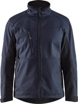 Blaklader 4950 Softshell Werkjas Donkerblauw/Zwart