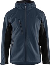 Blåkläder 4753 Softshell Jack met capuchon – Donker Marineblauw/Zwart - XL