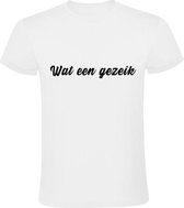Wat een gezeik Heren t-shirt | Chanteau Meiland | Martien Meiland | grappig | wijnen | gezeik  | cadeau | Wit