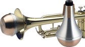 Stagg trompet Straight Mute (koperen bodem)