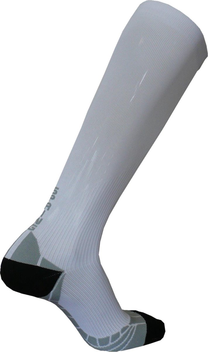Spring Compression Socks Long XL White