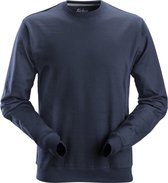 Snickers 2810 Sweatshirt - Donker Blauw - XXL