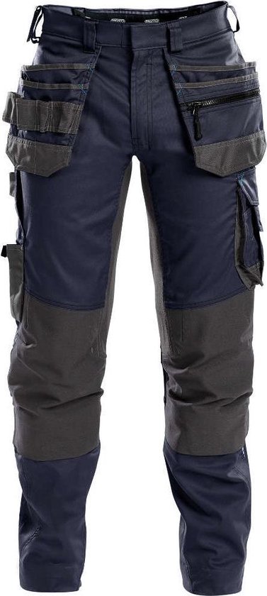 Pantalon multipoches avec stretch et poches genoux