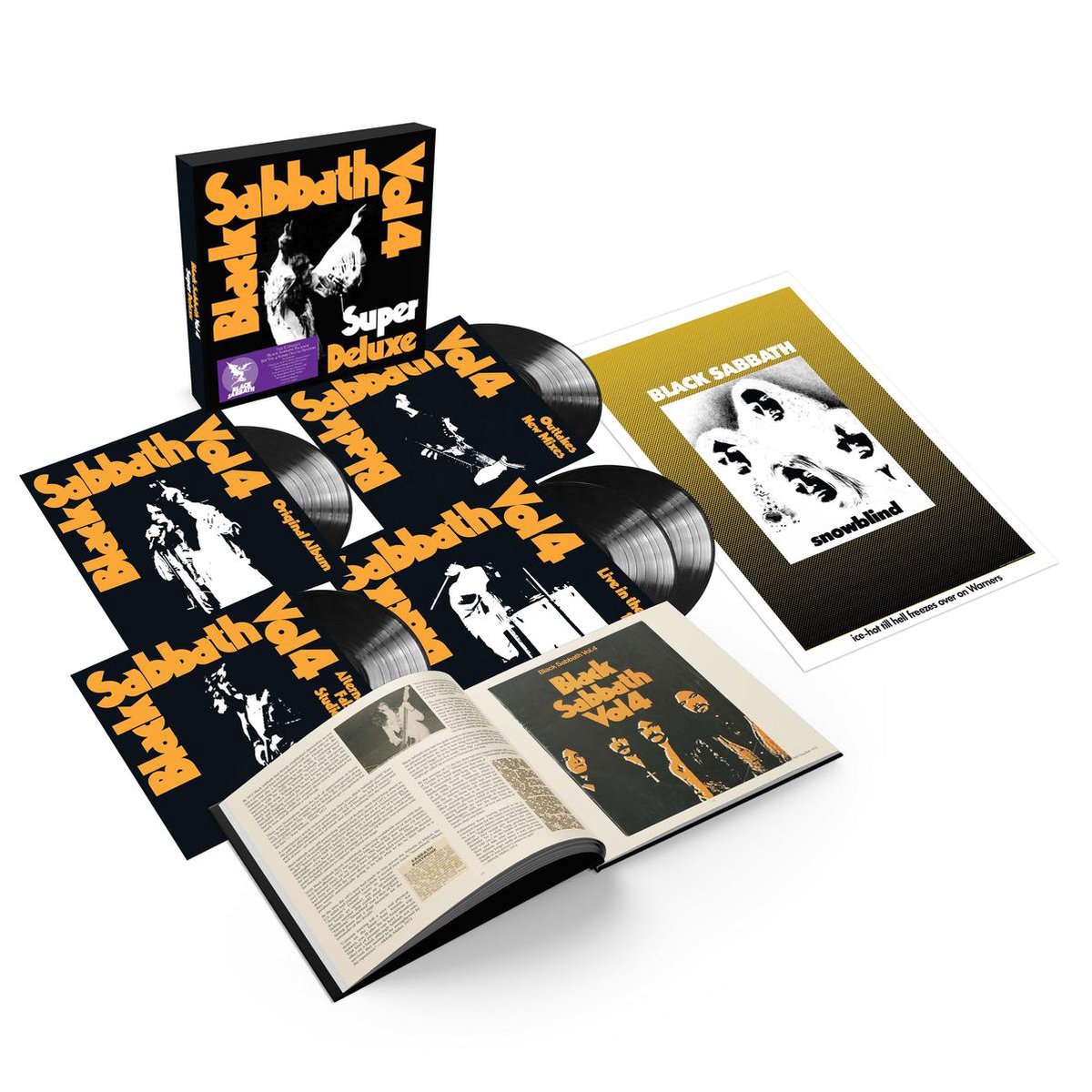 Black Sabbath - Vol.4 (5 LP) (Deluxe Edition), Black Sabbath