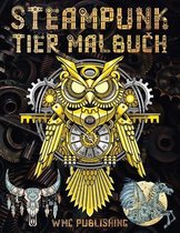 Steampunk Tier Malbuch