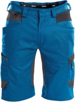 DASSY Axis D-Flex Korte Werkbroek Stretch Blauw/Grijs