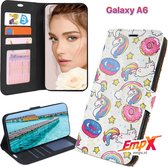 EmpX Telefoonhoesje - Book Case - Geschikt Voor Samsung Galaxy A6 (2018)