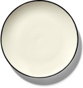 The Tableware par Ann Demeulemeester - Assiette à déjeuner Variation 1 - Ø24 - 2 pièces
