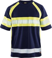 Blaklader UV-T-shirt High Vis 3337-1051 - Marine/High Vis Geel - XL
