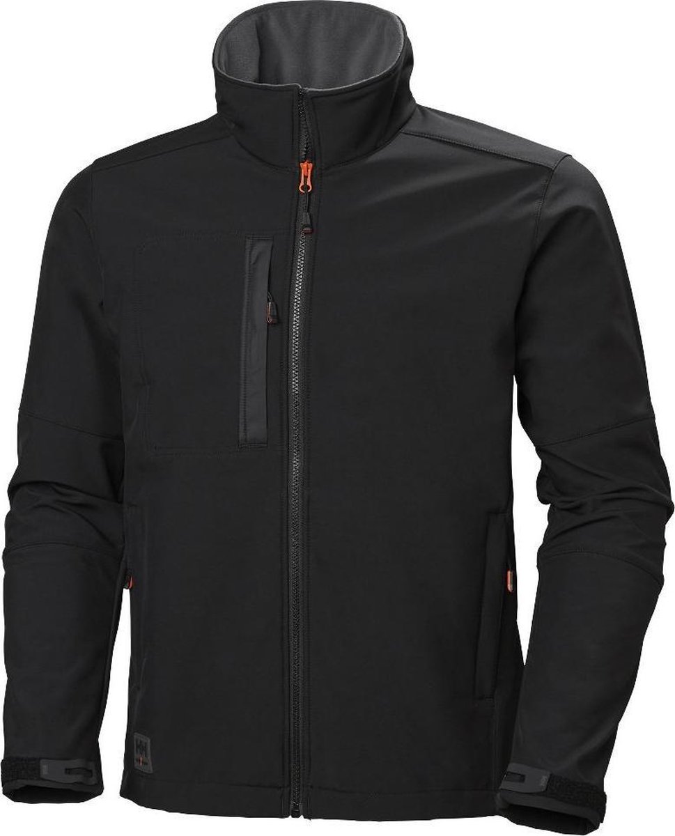 Helly Hansen Kensington Softshell Jacket 74231 - Mannen - Zwart - 3XL