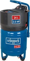 Scheppach HC24V Compressor - Olievrij - 10 bar - 24L - 230V/1500W