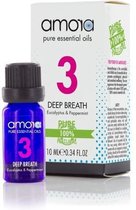 Amora Pure Essential Oils - 3 Deep Breath - Eucalyptus & Peppermint 10ml
