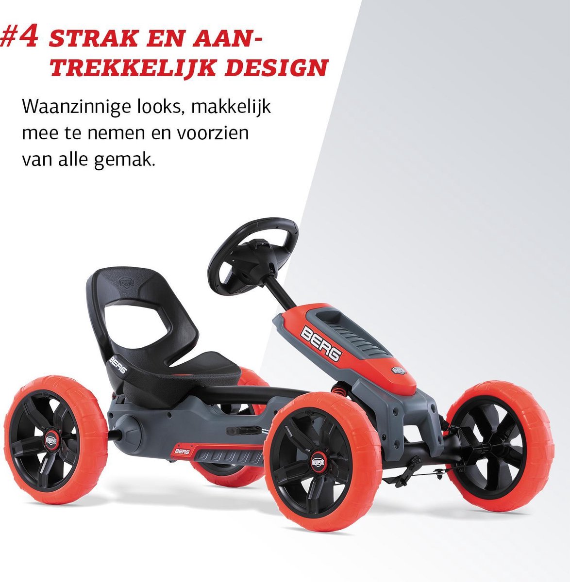 BERG Reppy Roadster Skelter - Met soundbox - 2,5+ Jaar - Verstelbare Stoel - Blauw — afbeelding 8