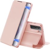 Telefoonhoesje geschikt voor Samsung Galaxy S21 Plus - Dux Ducis Skin X Case - Roze