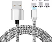 Oplaadkabel - Oplader - 4 delig - Kabel - Lader - magnetische oplaadkabel - Micro USB, Type C / USB C, Iphone - 2021 new product