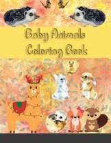 Baby Animals Coloring Book