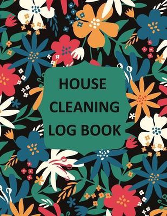 House Cleaning Log Book