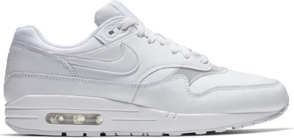 Master diploma Carry Gezicht omhoog Nike Air Max 1 Sneakers - Maat 38.5 - Vrouwen - wit | bol.com