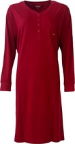 Medaillon dames nachthemd  Rood MENGD2802B - Maten: S