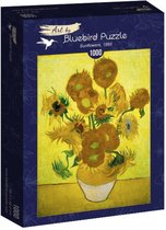 Vincent van Gogh - Zonnebloemen 1889 (1000 stukjes, kunst puzzel)