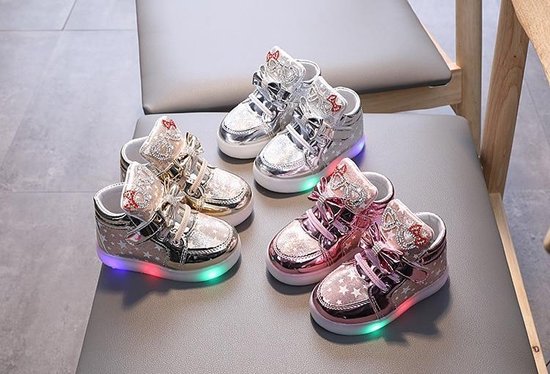 Chinese kool Buitensporig Stemmen Kinderschoenen-Meisjes Sneakers-Maat 22 | bol.com