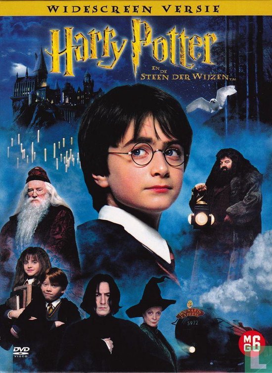 Cover van de film 'Harry Potter en de Steen der Wijzen'