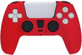 Playstation 5 Controller Skin - PS5 Silicone Hoes - Playstation 5 Accessoires - Cover - Hoesje - Siliconen skin case - Rood