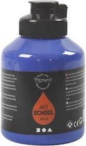 Acrylverf - Ultra Marine - Dekkend - Pigment Art School - 500 ml