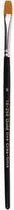 Gold Line penselen,  8 , b: 9 mm, , plat, 12stuks