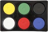 Waterverf - Primair Kleuren - 19x57 mm - 1 set