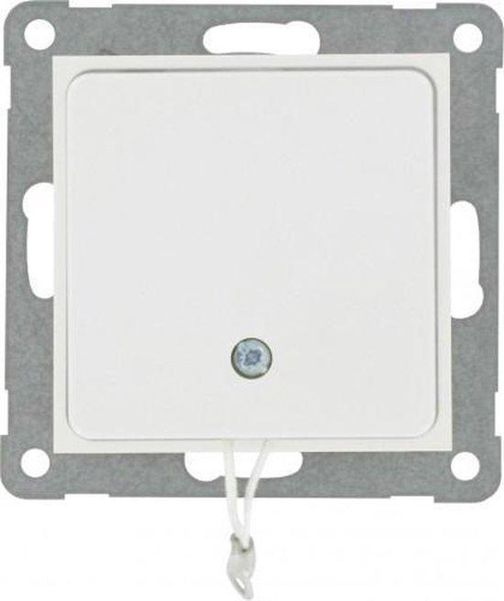Kopp Athenis wissel trekschakelaar | belastbaar 2300 watt | wit