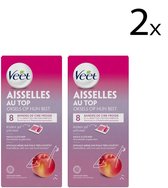 Veet Ontharingsstrips - Gen Z - Oksels - 8 stuks x2