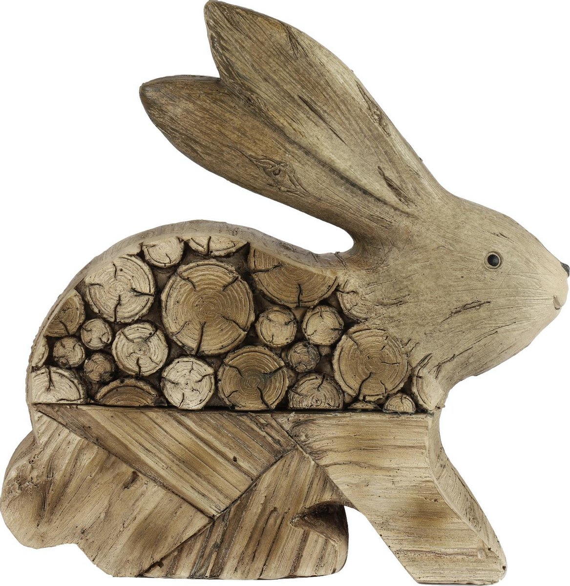 Haas Woody L naturel pasen Paasdecoratie