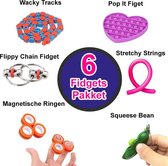 Fidget Toys Pakket - Set met 6 verschillende Fidget Toys
