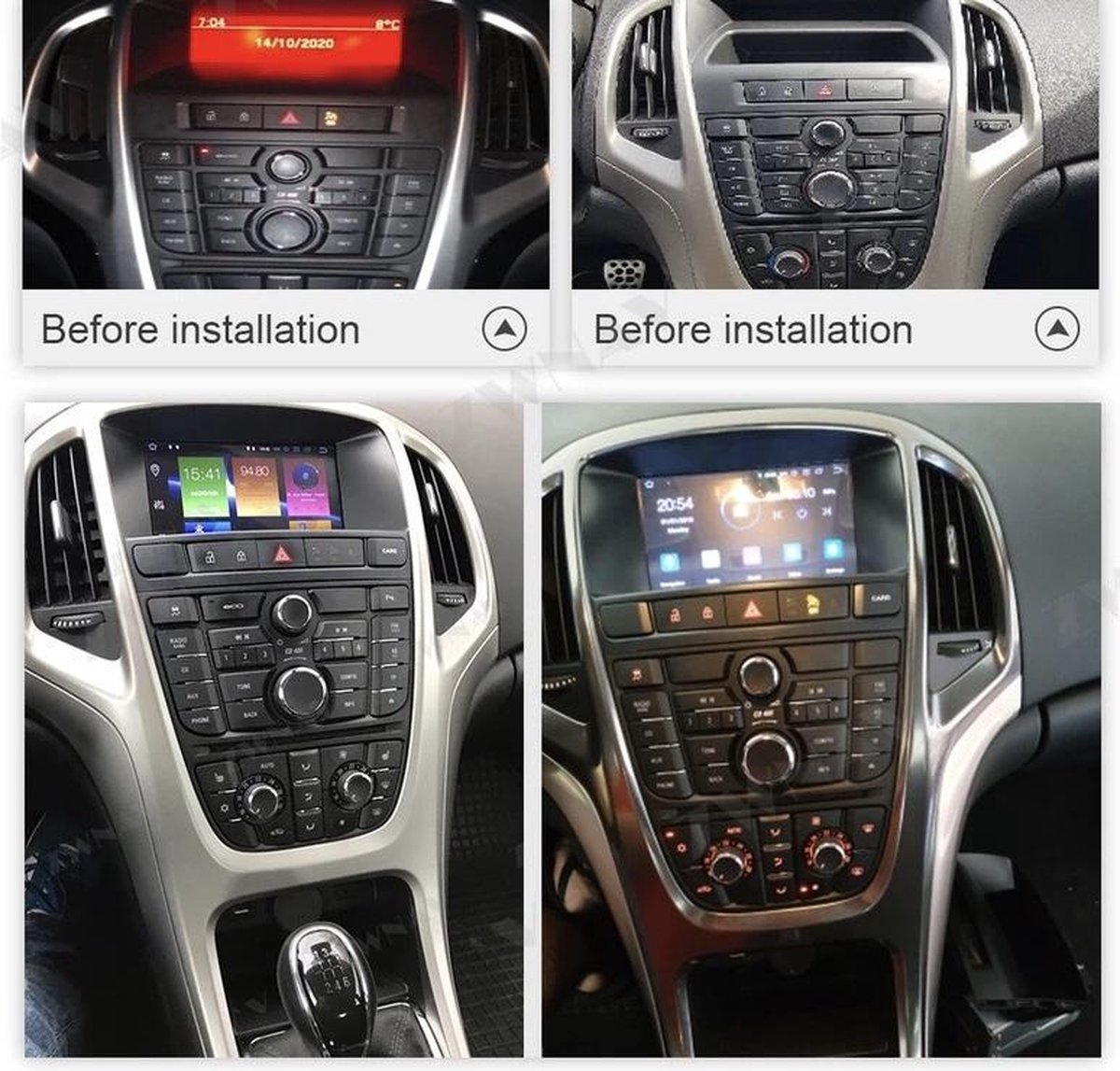 Opel Astra J 2009-2015 Android 9.0 navigation 2 + 16 Go | bol.com
