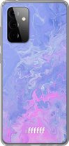 6F hoesje - geschikt voor Samsung Galaxy A72 -  Transparant TPU Case - Purple and Pink Water #ffffff