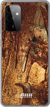 6F hoesje - geschikt voor Samsung Galaxy A72 -  Transparant TPU Case - Lets go Gold #ffffff