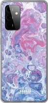 6F hoesje - geschikt voor Samsung Galaxy A72 -  Transparant TPU Case - Liquid Amethyst #ffffff