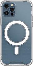 Doorzichtige Magnetisch Opladen Hoesje iPhone 12 Pro / iPhone 12