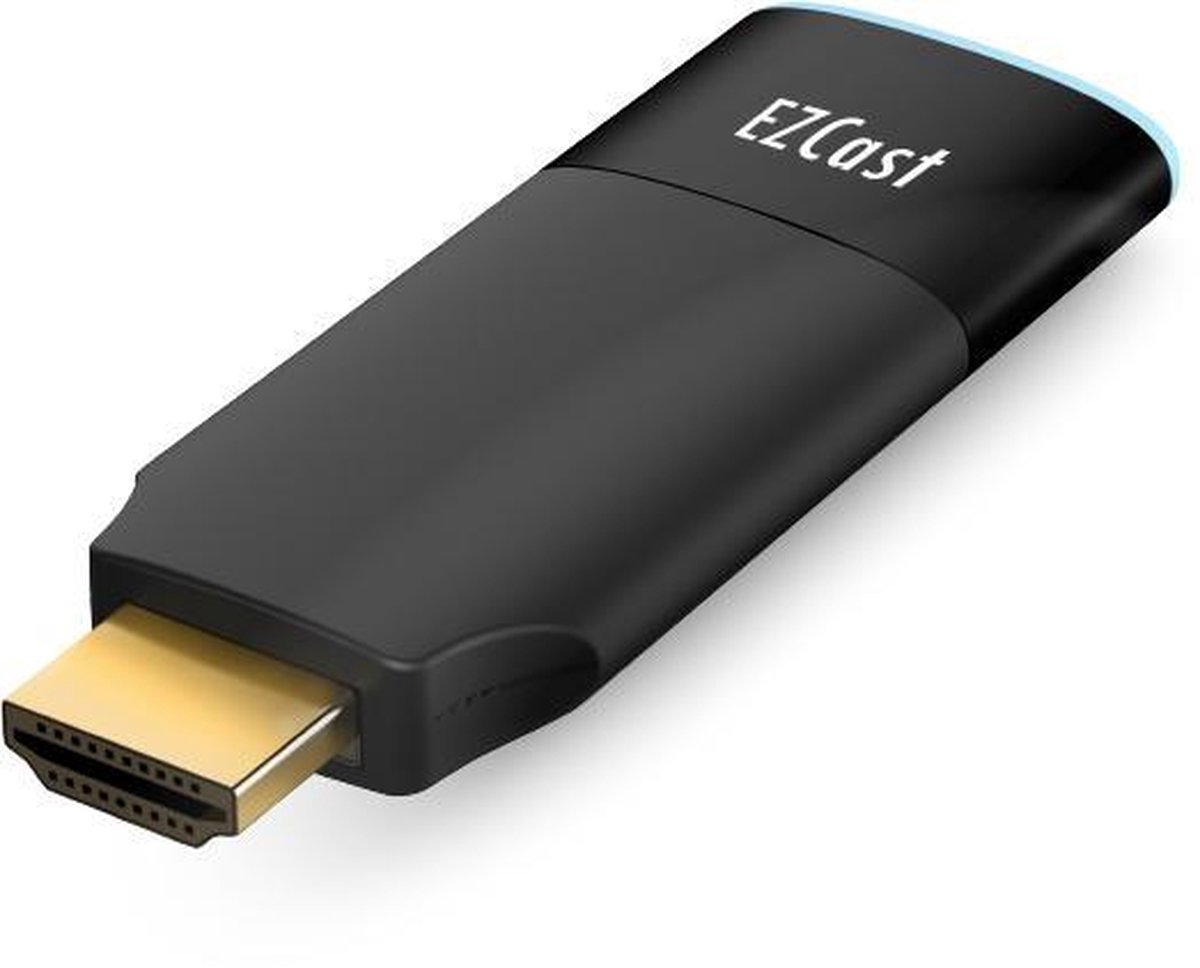 EZCast 2 - Wireless Display Receiver - 2.4G / 5G, 4K / 1080p, Mirroring, Streaming, Win, macOs, iOS, Androis, werkt met Google Assistant - EZCast