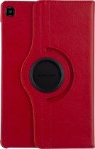 Samsung Tab S6 Lite Rood Book Case Tablethoes - 360 graden draaibaar