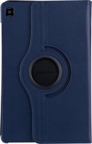 Samsung Tab S6 Lite Donkerblauw Book Case Tablethoes - 360 graden draaibaar