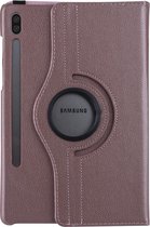 Samsung Tab S6 Rose Gold Book Case Tablethoes - 360 graden draaibaar