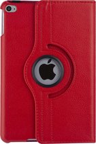 Apple iPad Mini 4 Rood Book Case Tablethoes - 360 graden draaibaar