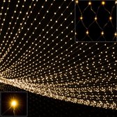 Rideau, filet de lumière, secteur, lumières de Noël, 120 x 120 cm, LED, lumières de filet