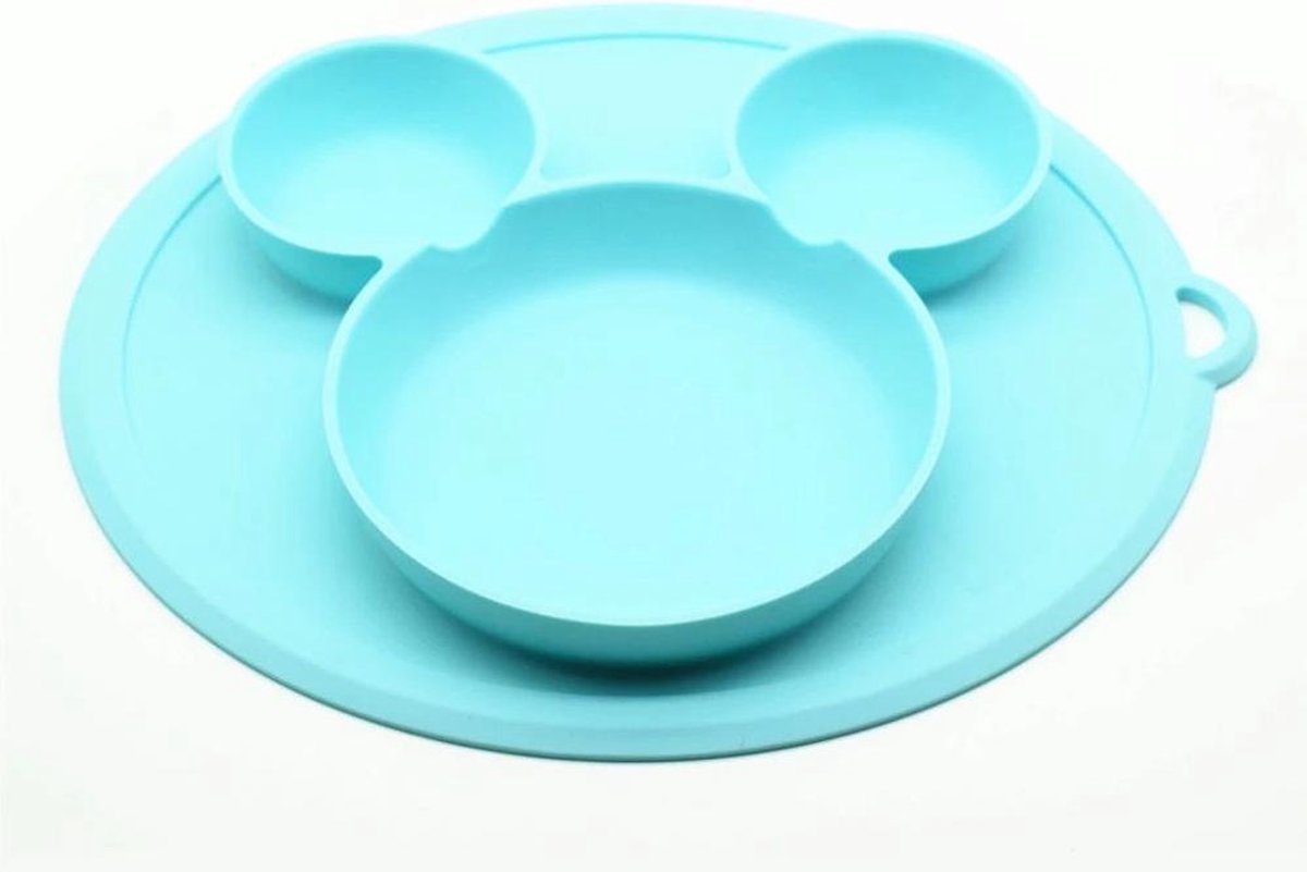 Goedkoopste Siliconen baby bordje - Schuift niet weg - Kan niet kapot - Baby servies - Baby eten