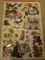 5D Decoratie stickers Roomdecor Dieren 56 x 80cm